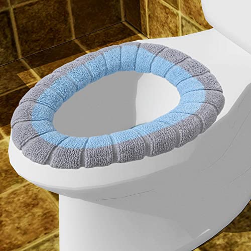 Cipliko Warmes Toilettensitzkissen – Toilettensitzpolster für Badezimmer, weich, dicker, waschbarer Toilettensitz, wiederverwendbar zu Hause – Bild 4