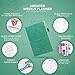 Legend Planner – Weekly & Monthly Life Planner to Hit Your Goals & Live Happier. Organizer Notebook & Productivity Journal. A5 (Aquamarine)
