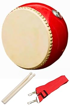 小さい太鼓 和太鼓 バチ付 縁起もの 祭り 祭 打楽器 和楽器 　XZ 3795 小さい太鼓/和太鼓/バチ付/送料込み/匿名配送/縁起物/誕生