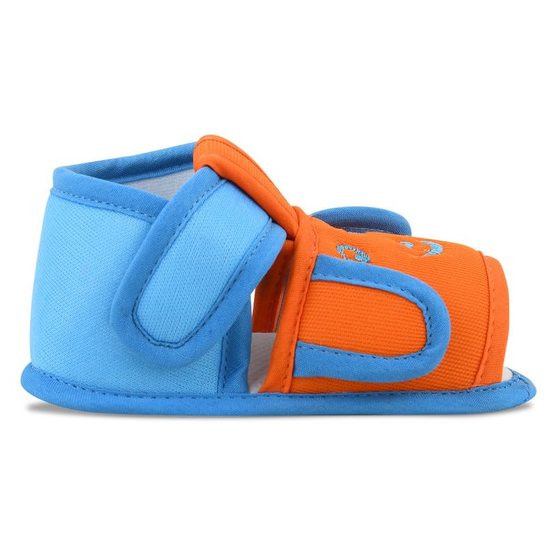 Image of SMARTOTS Pack of 1 New Born Baby Shoes Sandal for 0-9 Months Baby Boy & Girls