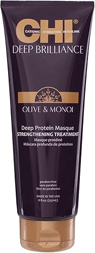 CHI Deep Brilliance Proteína Mascarilla, 8 Fl Oz