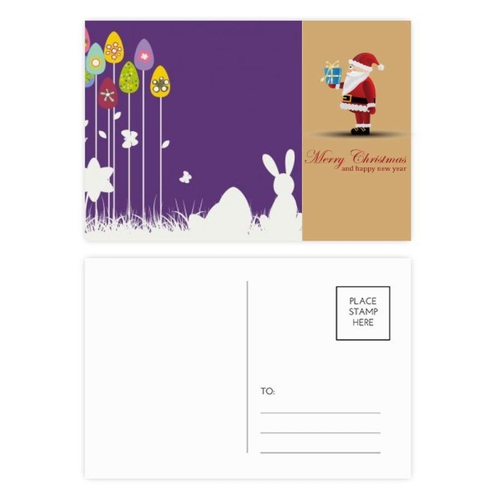 Cartes postales Pâques papillons violets pour correspondance - 4