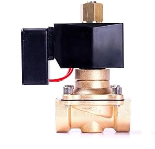 1pc 1/2" Normally Open Brass Solenoid Valve 24 hours Non Heating 220V 110V 24V 12V Energy-Saving Solenoid Valves For Water/Gas(BSPT_12VDC)