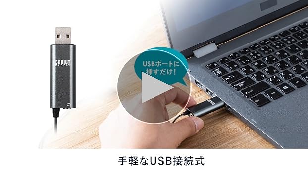 Amazon.co.jp: サンワダイレクト USB ピンマイク コンデンサー