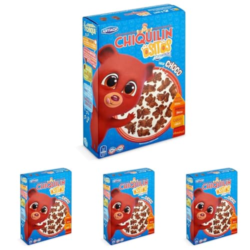 Artiach Chiquilín Ositos Choco 320g (Paquete de 4)