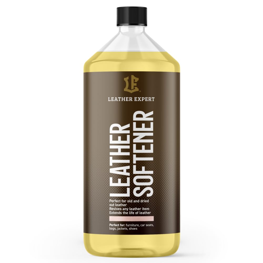 Leather Expert Leder Weichmacher 1000 ml - Lederpflege Autositze - Hochwertiger Lederweichmacher - Autoleder Pflege - Leder Pflegemittel Auto Pflege - Auto Reinigen