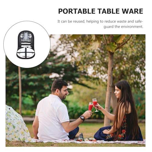 Vaisselle de camping en acier inoxydable avec finition surface lisse