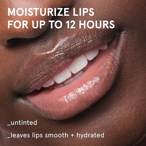 Image of Glossier Balm Dotcom Hydrating Lip Balm - Universal Salve, Up to 12Hr Moisture - Lanolin, Beeswax & Castor Oil for Dry Lips, Cuticles & Skin - Coconut, Clear Untinted, 15ml