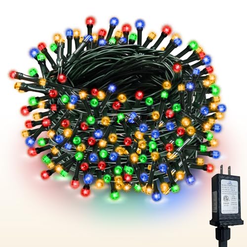 WISD Christmas Outdoor String Lights 75ft 200 LED Waterproof with