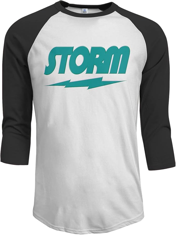 TRIOEPU Storm Bowling Men's 3/4 Sleeve Raglan Baseball T