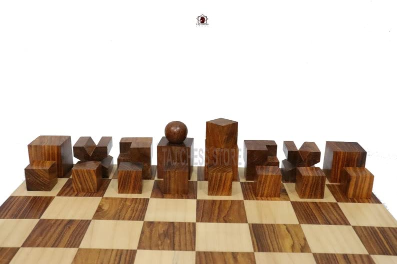 Jeu d'échecs en bois de palissandre massif Josef Hartwig