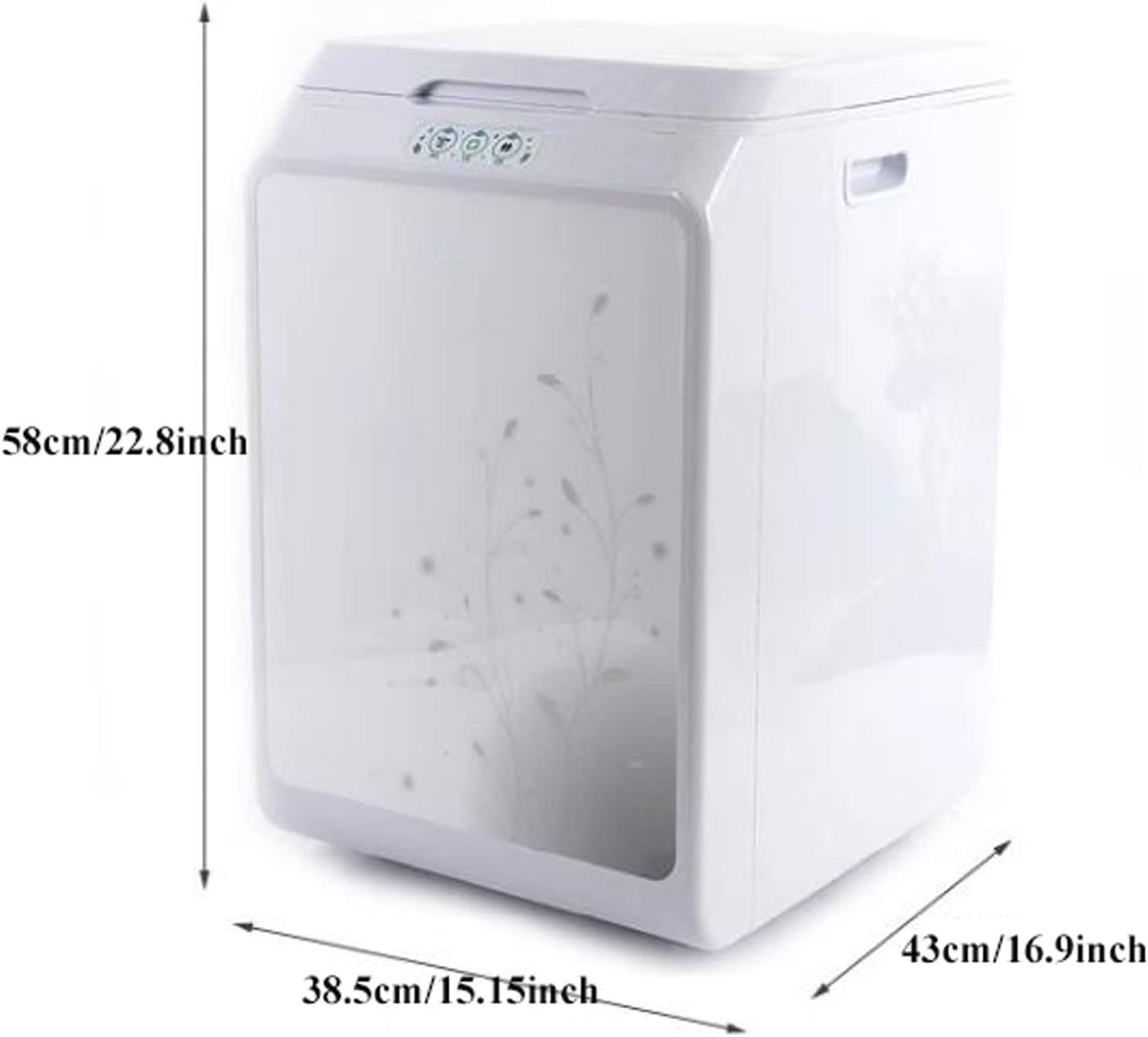 Electric Compost Bin Kitchen Waste Compost Bin, Countertop Kitchen Electric Composter, Organic Fertilizer Intelligent Mute Compost Machine,Odor Free for Indoor Home Smart Home Products Composter