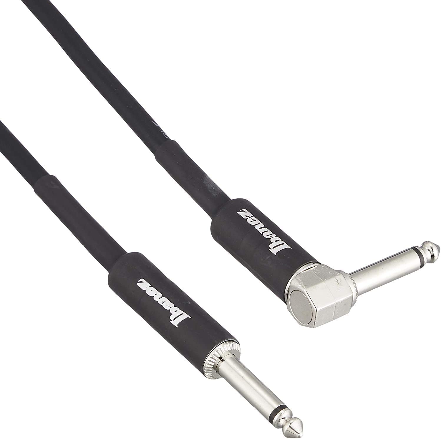 Ibanez Audio Guitar Cable Angled - 3 m - Musical Instrument Accessories, Black (SI10L)