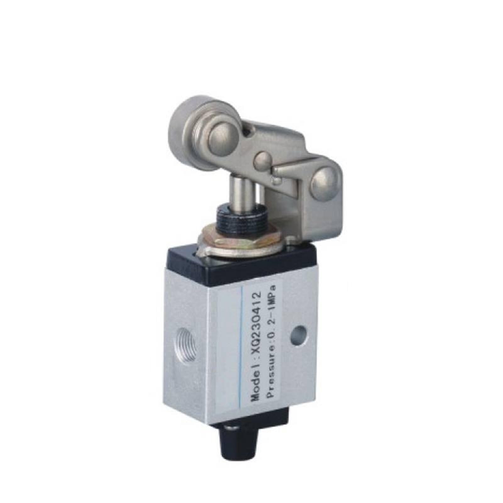 Distributeur pneumatique XQ 1/8 1/4 3/8 1/2 M5 en aluminium, vanne d'échappement, vanne manuelle pneumatique(XQ250420 06 G1-8,5PCS)