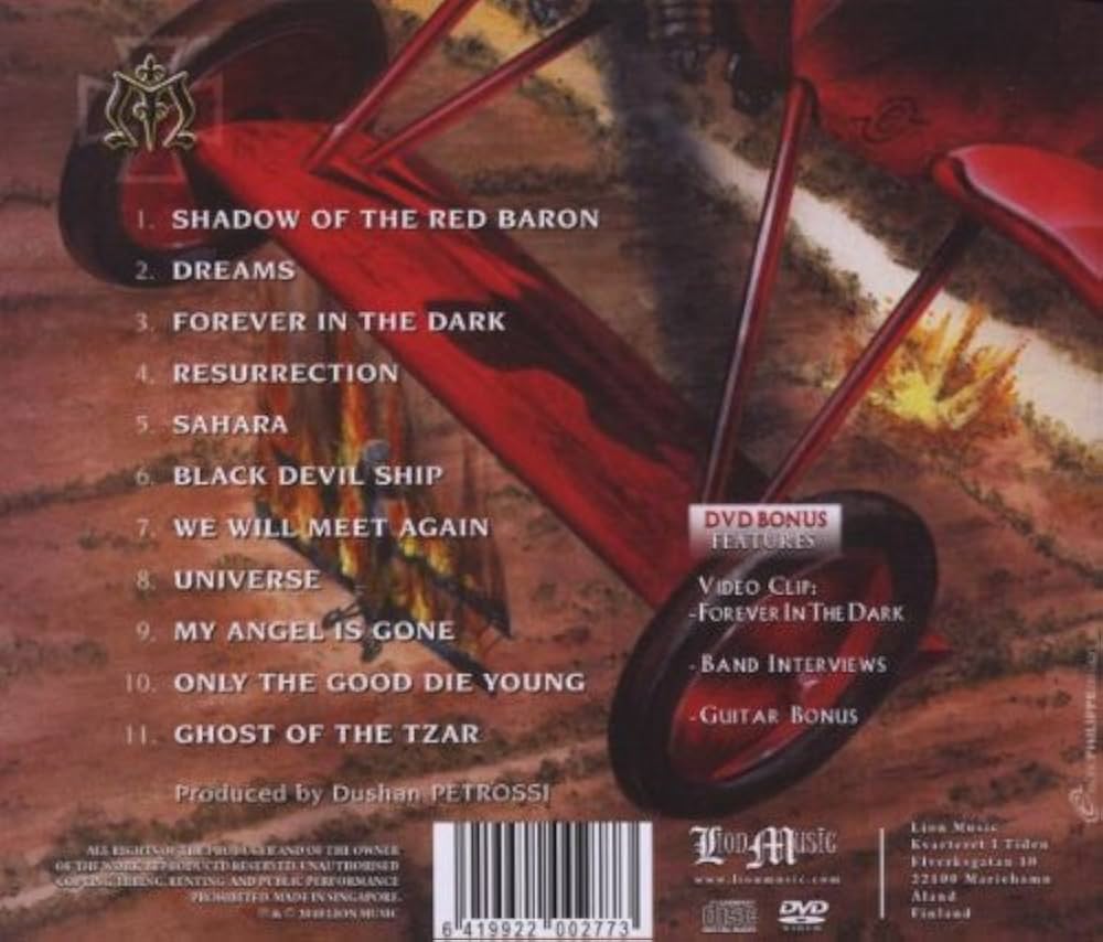 シャドウ・オヴ・ザ・レッド・バロン [CD] Amazon.co.jp: シャドウ・オヴ・ザ・レッド・バロン: Music