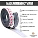 Strongman Tools Magnetic Tape | New and Improved 2019 | Made with Neodymium Powder | Great for Arts & Crafts | 1” x 10 Feet, 2mm Thick | Non Residue and Easy Installation