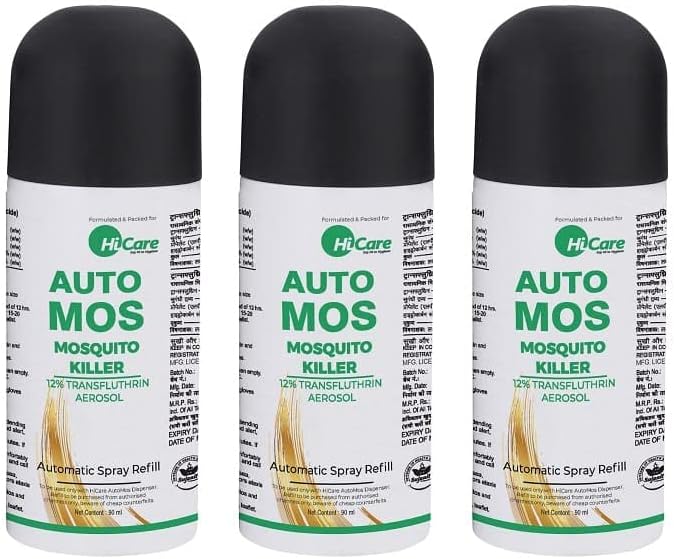 Services Automos Refill Mosquito Vaporiser - Pack of 3
