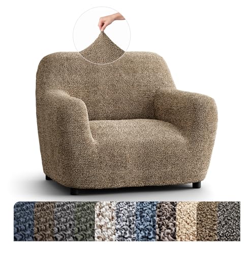 PAULATO BY GA.I.CO. Chair Cover - Stretch Armchair Slipcover - Armchair Cover for Pets and Kids -...