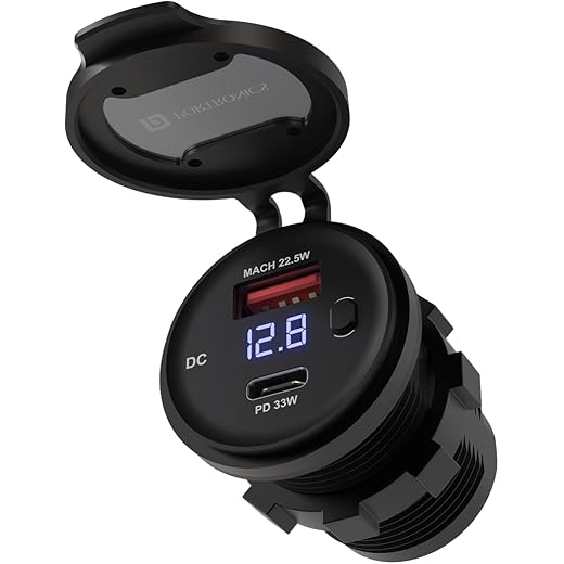 Portronics Spark 51W Multi-Vehicle Charger