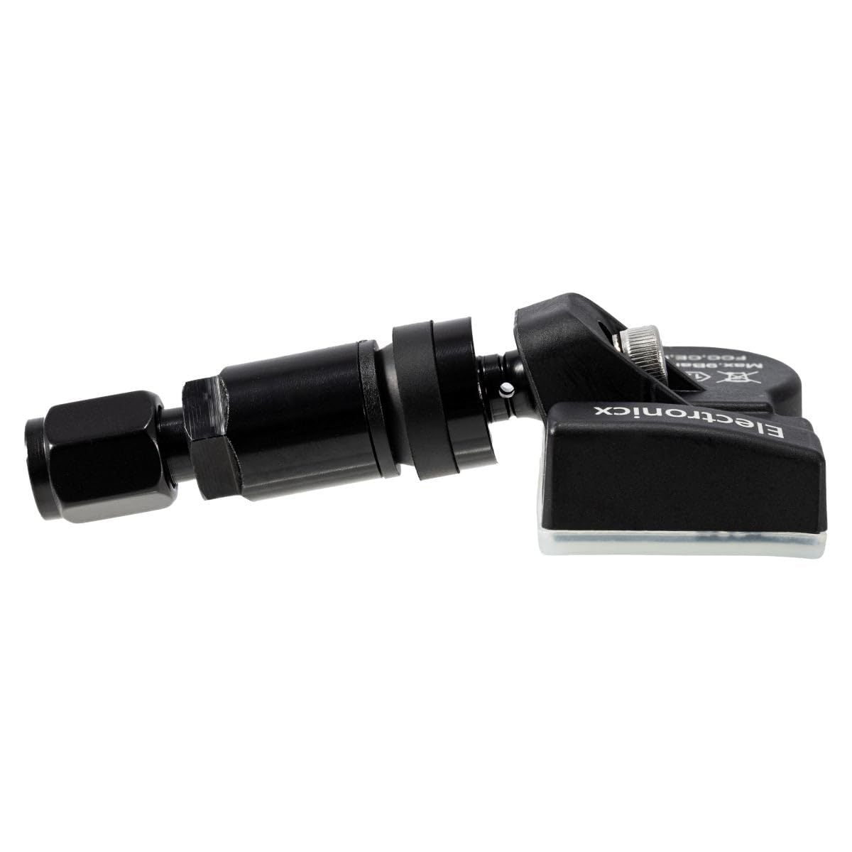 Electronicx 4 x czujniki RDKS metalowe, czarne, kompatybilne z Chevrolet Menlo 2020-2025, zestaw TPMS