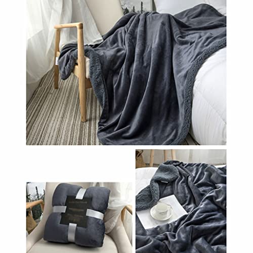 Couverture lit microfibre douce et jeté de plaid canapé 120x200cm - 4