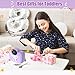 Kids Camera Toys, Instant Print Camera for Kids, Toddler Cameras for Girls Boys,1080P HD Digital Cameras, Portable Travel Toys for Girls 4 5 6 7 8 9 10 Year Old with SD Card (Purple)