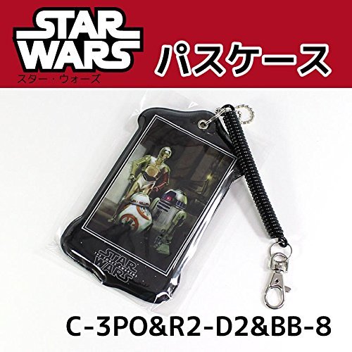 Amazon | スター・ウォーズ パスケース(C-3PO & R2-D2 & BB-8