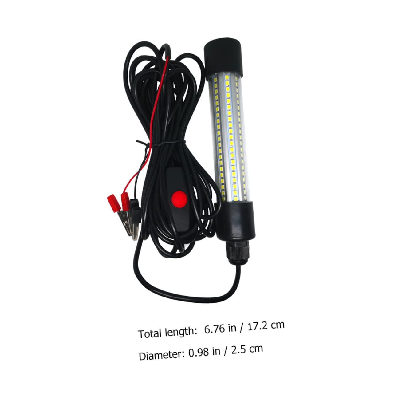 Toddmomy Ocean Light Led Fish Luring Light Deep Drop Lights Night Fishing Aid No Battery