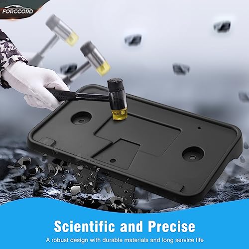 Soporte de placa de matrícula 8L8Z-17A385-AA para Ford Escape 2008-2012 marco frontal 6