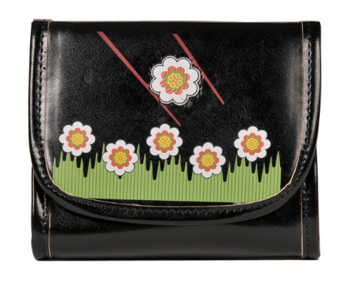 New Black Daisy Woman's Make Up Bag By Shagwear