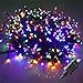 Produktbild UISEBRT 80m 800 LED Lichterkette Außen Innen Dekoration für Weihnachten, Ostern, Halloween, Hochzeit, Party, mit 8 Leuchtmodi, Wasserdicht IP44 (80m 800LED, Bunt)