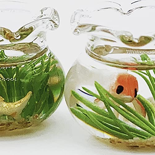 Goodliest 21066359%^LAP0RLXZ6LN4 Dollhouse Fish Tank, 1:12 Scale Miniature Resin Accessories thumb #2