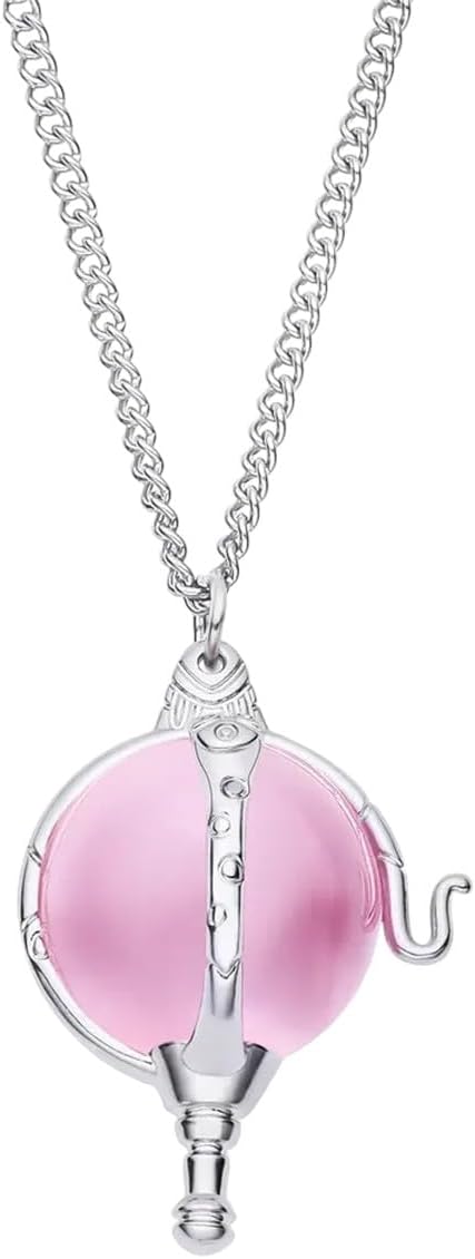 New 2025 Heart of Kandrakar Pink Crystal Pendant Innovative Fashion Romantic Cartoon W.I.T.C.H. Jewelry Unisexhood Dreams Gifts Jewelry Fashion Accessories Creative Gift