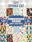 sphinx project 32 cd  Cute Sphinx Cat Scrapbook Paper: Adorable Feline Designs For Crafting, Junk Journals, Decoupage, Card Making And Mixed Media Projects