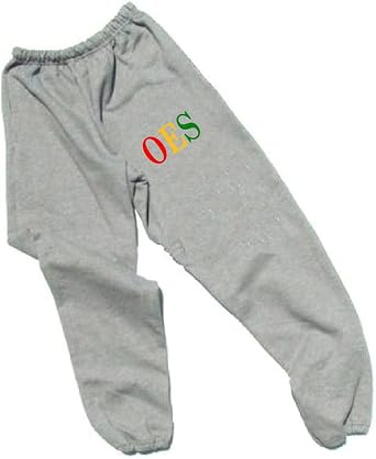 Greekgear Womens Order of Eastern Star Lettered Thigh Sweatpants