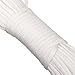 Marine Masters 500 Foot Hanks of White Paracord 550 Cord Type III 7 Strand Core White (500 Feet)