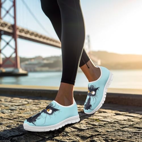 Image of Jeiento Cute Dog Women's Casual Slip On Shoes Loafers Sneakers for Women