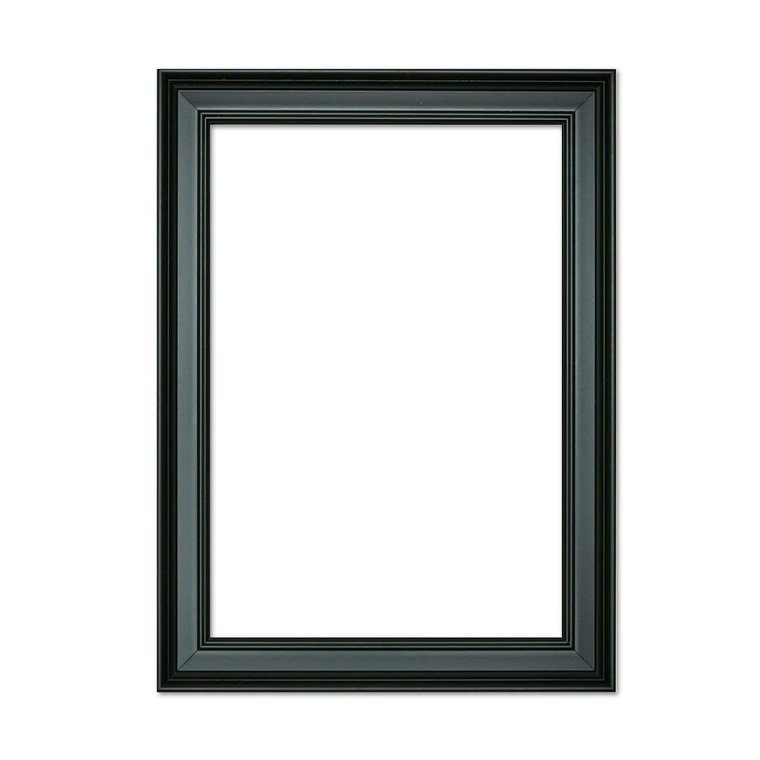 Oslo Shabby Chic Range Picture/Photo/Poster Frame Poster Display - Black Frame - A2