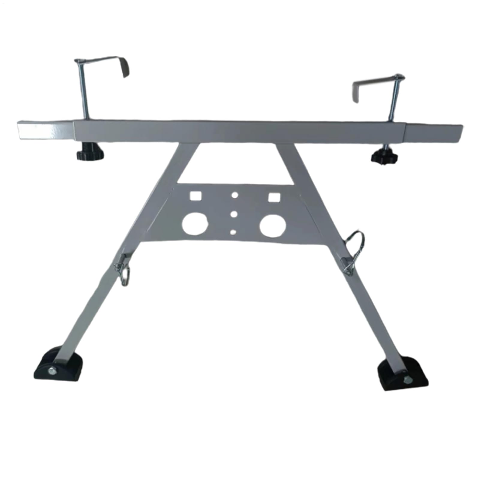 Estabilizador de Escalera para Techo - Soporte de canalón portátil para | pared de escalera, accesorio multiusos, y estable, pies no antideslizantes, ajuste recto y fácil de usar plegable