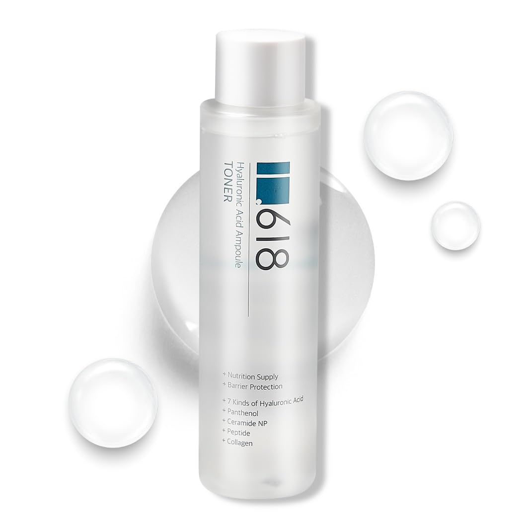 Amazon.com: 1.618 Hyaluronic Acid Ampoule Toner 6.7 Fl oz, Deep