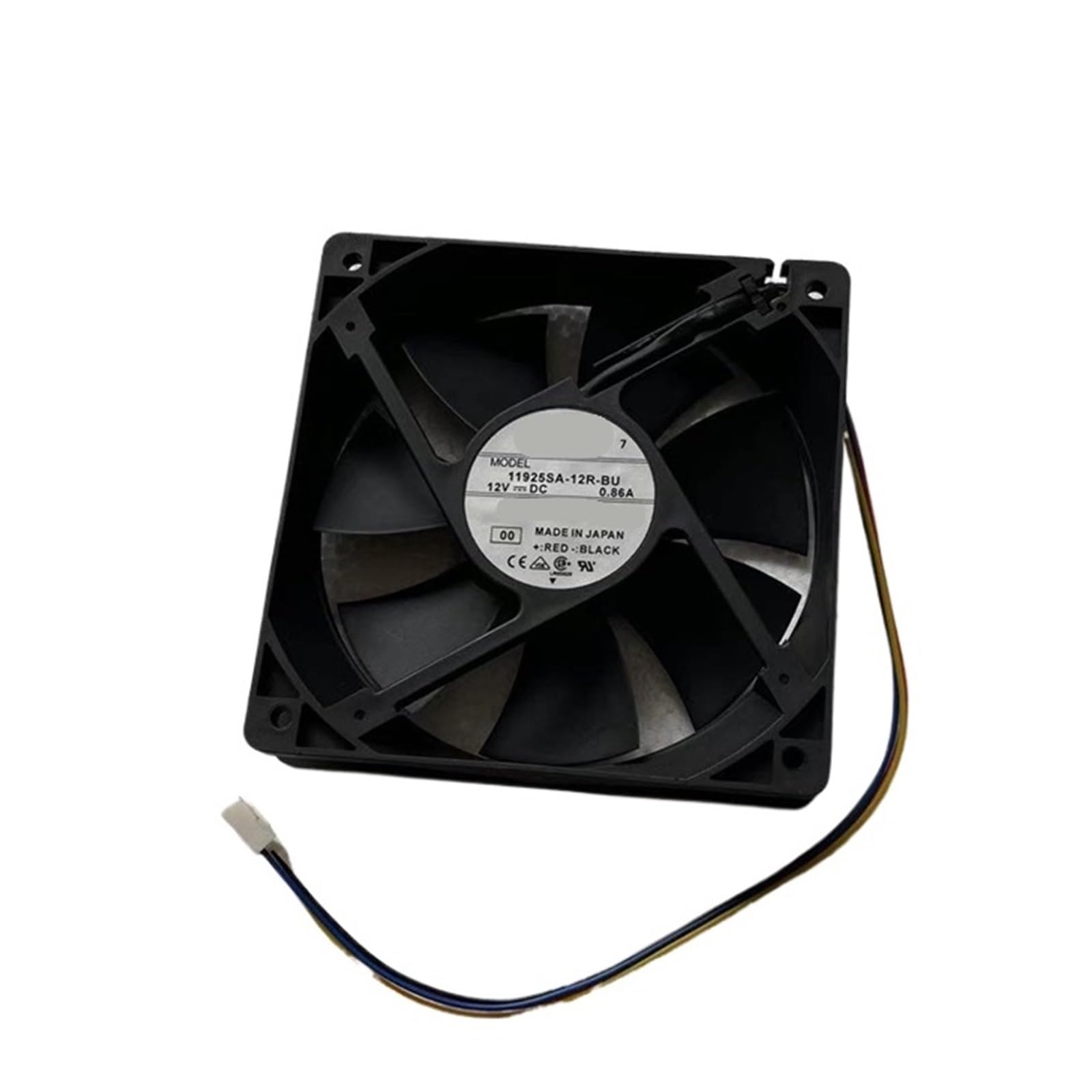 KNIUWMBMH 120x120x25mm 11925SA-12R-BU 12025 12V 0.86A 12cm Cooling Fan