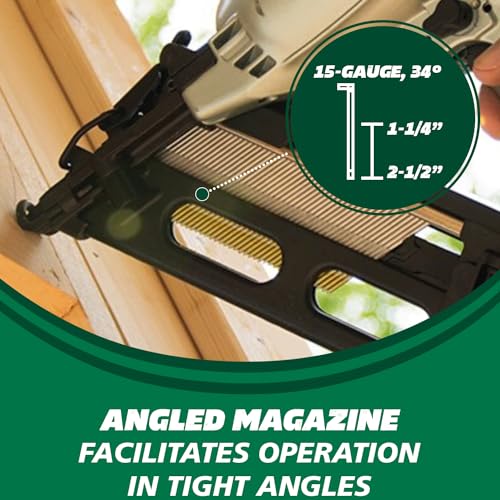 Metabo Hpt NT65MA4M Finish Nailer, 15 Gauge thumb #4