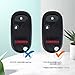 Car Key Fob Keyless Entry Remote fits Honda Civic EX LX DX 2001 2002 2003 2004 2005 / Honda Pilot 2003 2004 2005 2006 2007 (NHVWB1U521, NHVWB1U523) with Instructions