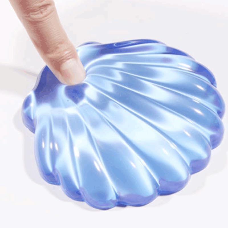Solid Color Refreshing Transparent Shell Pad Desktop Hand Pillow Cute Non-Slip Small Protective Brace(Style 7) image 4