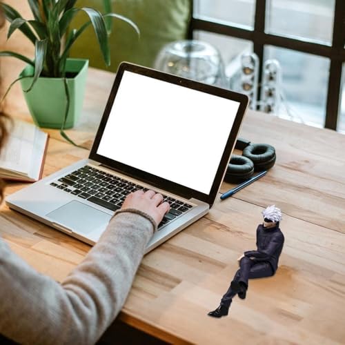 Image of FUNFOB Jujutsu Kaisen Gojo Action Figure Height -13cm Collectible PVC Multicolour | Gojo Noodle Stopper