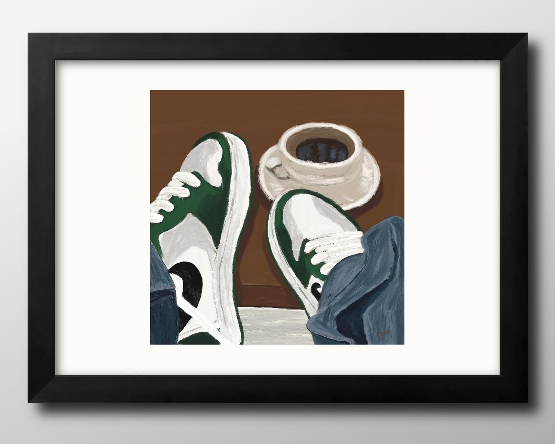 Amazon.co.jp: ナイキ コーヒー スニーカー ストリート A3 サイズ