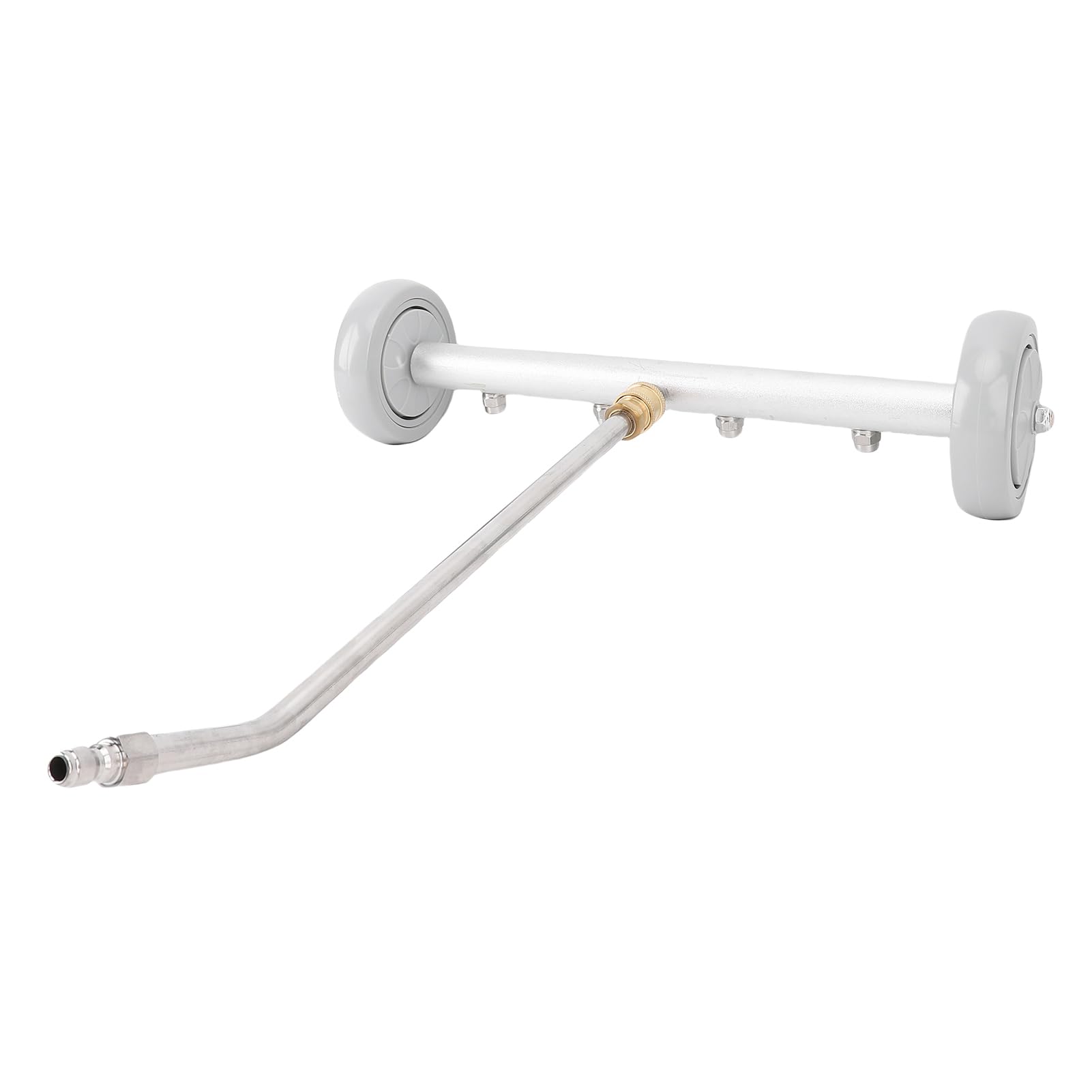 Bewinner Limpiador de Chasis Lavadora a Presión 4000 PSI Kit de Pulverización Debajo del Automóvil con Varilla de Extensión 16.1 Pulgadas, 2.5 GPM, 4 Boquillas, 2 Ruedas, para Automóvil Camión SUV