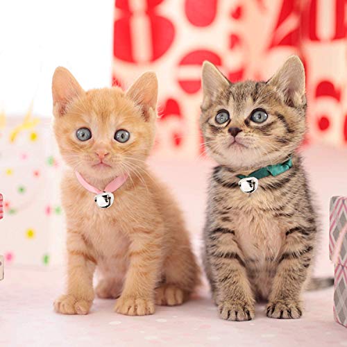 50 Pieces Jingle Bells 4/5Inch Craft Bell Bulk For Christmas Home And Pet Decorations (Silver) #TOP5