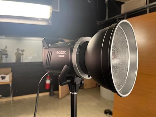 Ficha técnica Godox MS300 V Flash de Estudio Compacto de 300 W Lámpara de Modelado Mejorada 2.4G GN58 5600K Monolight con Montura Bowens Tiempo de Reciclaje de 0.1-1.3 s Pequeño y Portátil 220V - Fernando Cortés