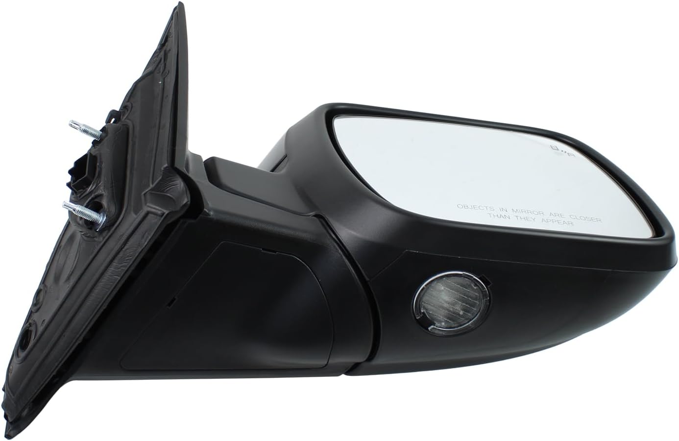 Right Side Power Fold Door Mirror Assembly for Ford Explorer 2011-2019 with Blind Spot Monitoring Heated Glass & Turn Signal Light & Puddle Light 11-Pin Connector